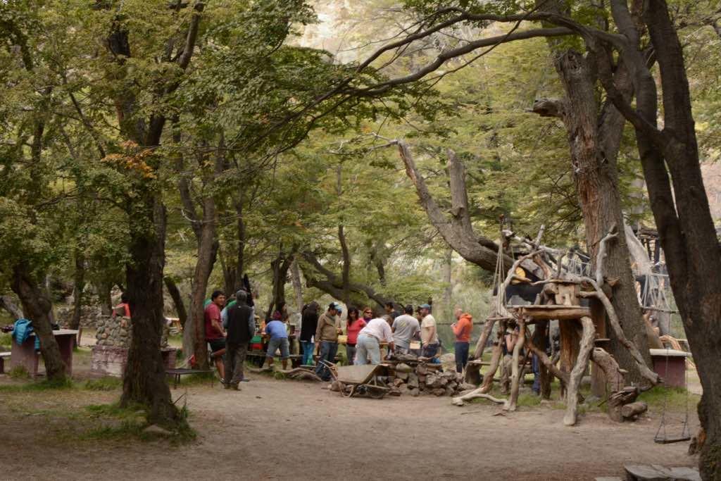 Camping Rio De Las Vueltas El Chalten Exteriér fotografie